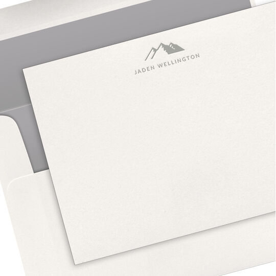 Outdoor Motif of Choice Flat Note Cards - Letterpress